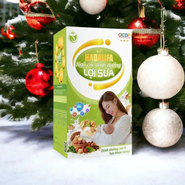 Ngũ cốc dinh dưỡng lợi sữa Hadalifa – Lựa chọn lý tưởng giúp mẹ có nguồn sữa dồi dào