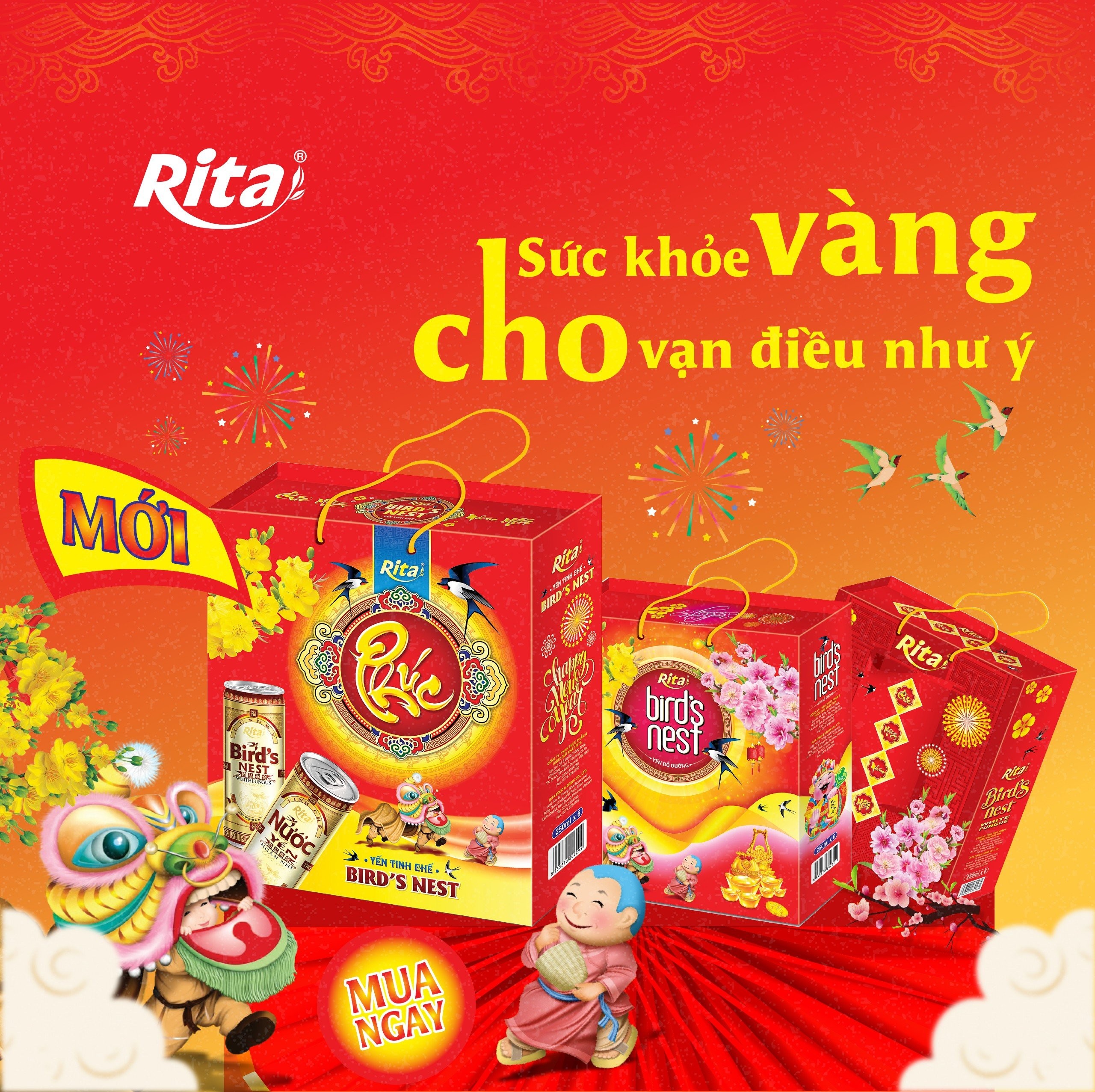 Hộp Quà Tết Rita – Quà Xuân Như Ý