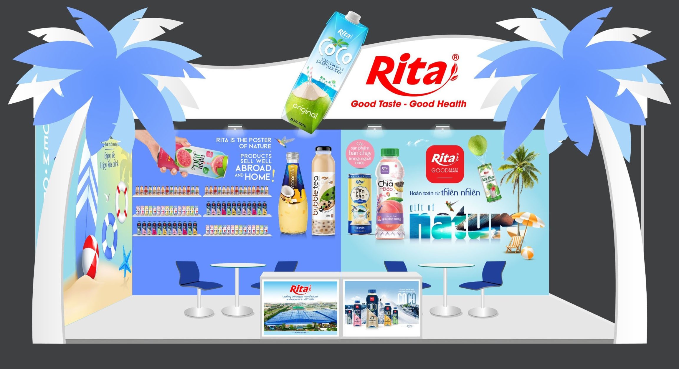 Công Ty RITA Tham Dự Triển Lãm Vietfood & Beverage – ProPack Vietnam 2023