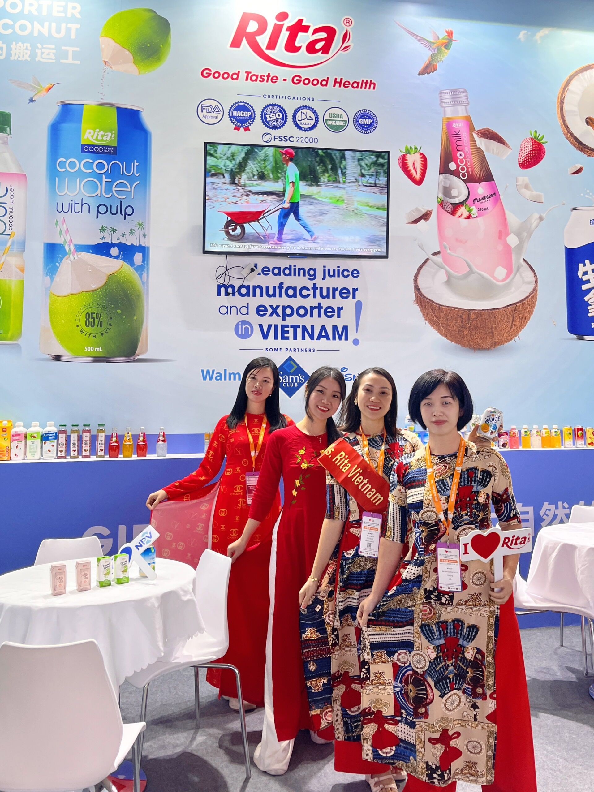 Cùng Nhìn Lại Hai Hội Chợ Quốc Tế Công Ty Rita Tham Gia Tháng 11/2023